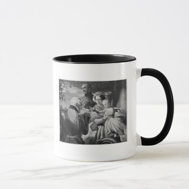 Mug Le premier de mai 1851, gravé par Werner (Droite)