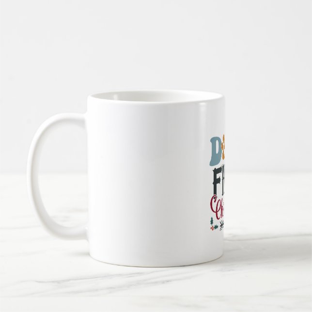 Mug Le premier Noël du chien (Gauche)