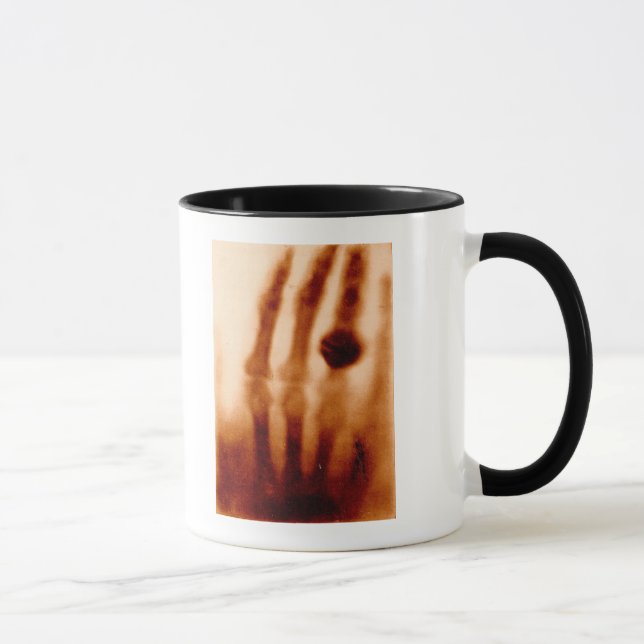 Mug Le premier rayon X, 1901, photographie (Droite)