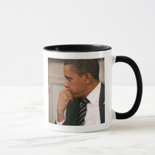 Mug Le Président Barack Obama rencontre le président