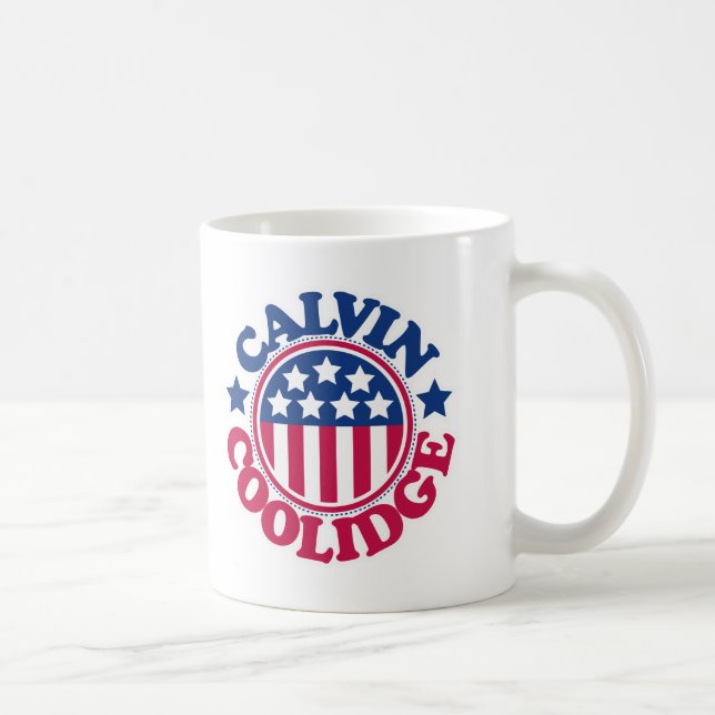 Mug Le Président Calvin Coolidge des USA (Droite)