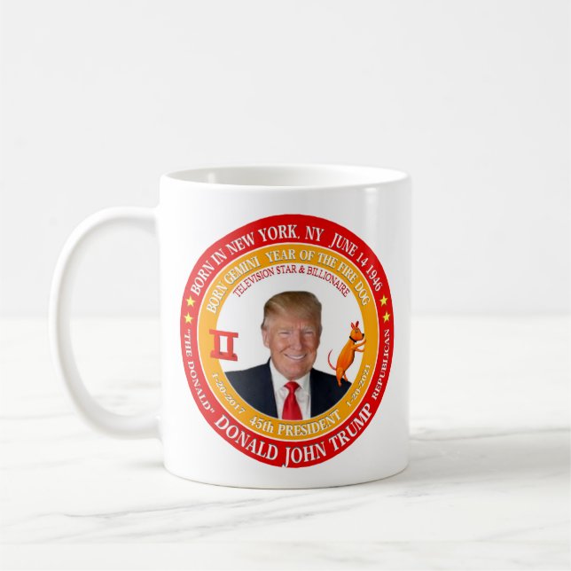 Mug Le Président Cup/Mug de Donald Trump (Gauche)