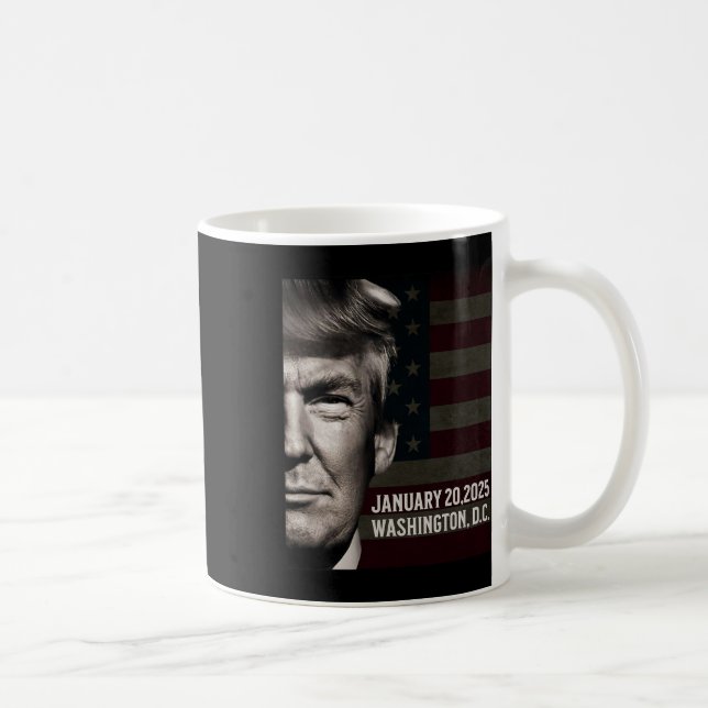 Mug Le Président Donald Trump 2025 Date d'ouverture (Droite)