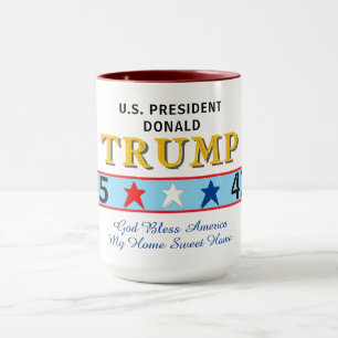 Mug Le président Donald Trump 45 et 47