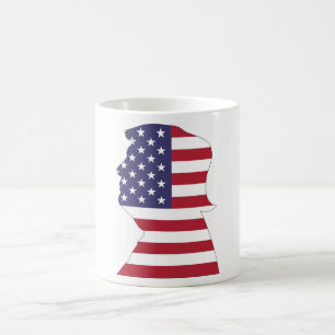 MUG LE PRÉSIDENT DONALD TRUMP AMERICAN FLAG