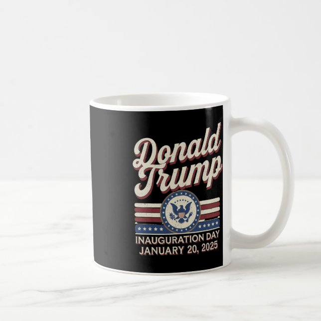 Mug Le président Donald Trump Inauguration 2025 Suppor (Droite)