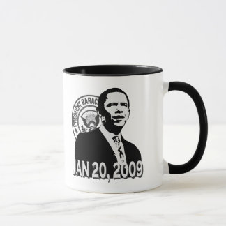Mug Le Président Obama Inauguration BW