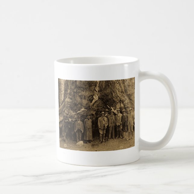 Mug Le Président Roosevelt et John Muir (sépia) 1903 (Droite)