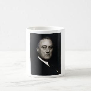 Mug Le président vintage Franklin D. Roosevelt Portrai