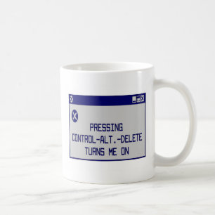 Mug Le pressurage de CTRL-Alt-Del m'allume
