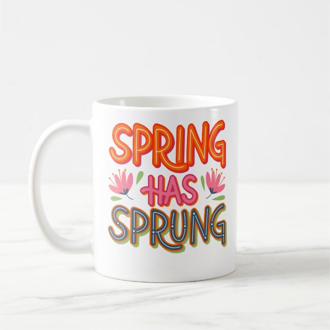 Mug Le printemps a Sprung (Gauche)