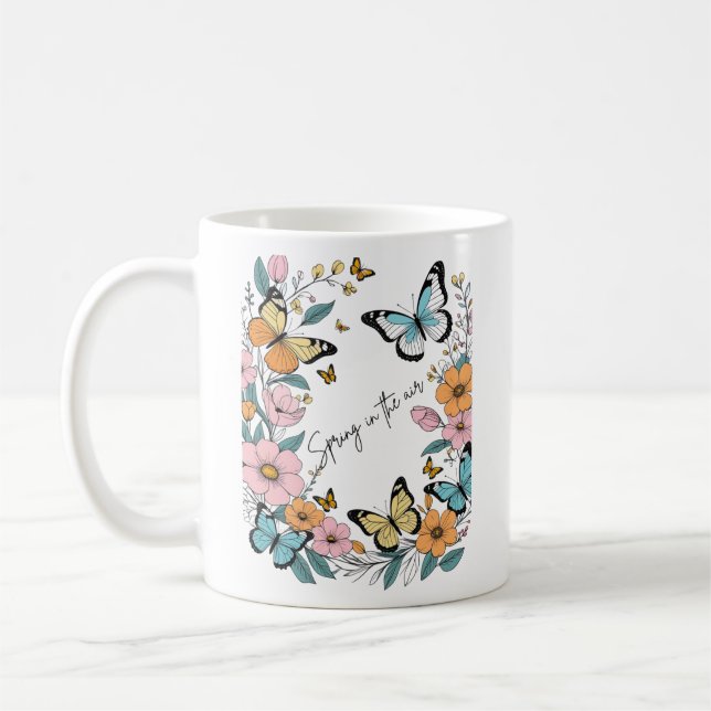 Mug Le printemps est dans l'air (Gauche)