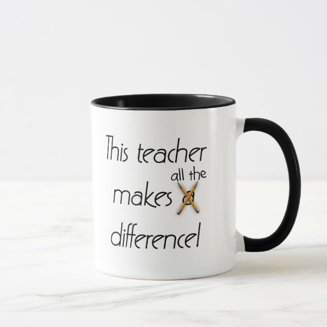 Mug Le professeur fait le T-shirts et les cadeaux (Droite)