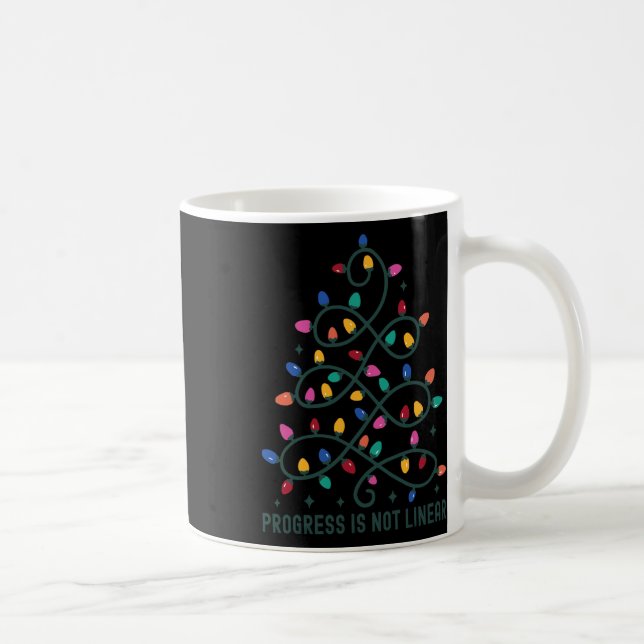 Mug Le Progrès N'Est Pas Linéaire Spécial Ed Enseignan (Droite)