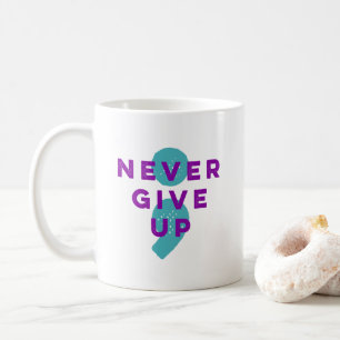 Mug Le projet Semicolon n'abandonne jamais la préventi