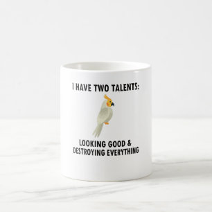 Mug Le propriétaire de Cockatiel Dons Oiseau Cockatie