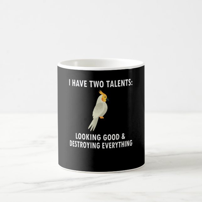 Mug Le propriétaire de Cockatiel Dons Oiseau Cockatiel (Centre)