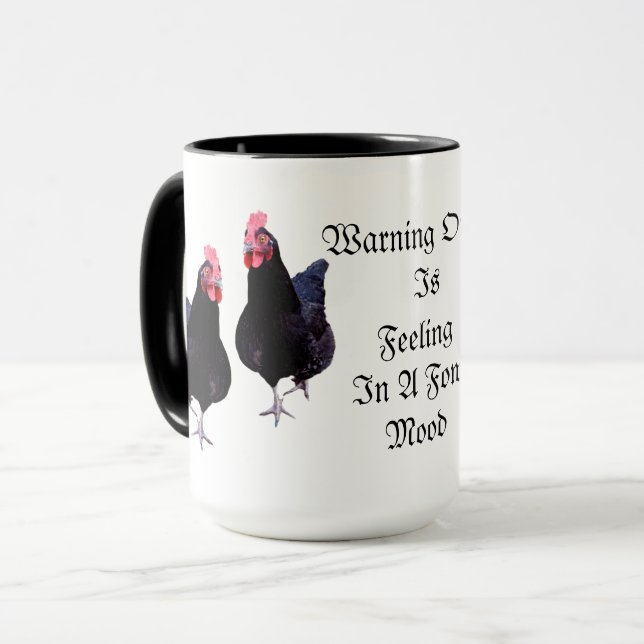 Mug Le Propriétaire De L'Avertissement Se Sent Tombé A (Devant gauche)