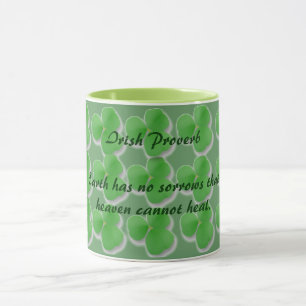 Mug Le Proverbe-Terre d'Irlande n'a pas de chagrin...