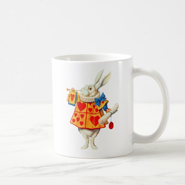 Mug Le Rabbitte Alice au pays des merveilles ~ Coupe d (Droite)