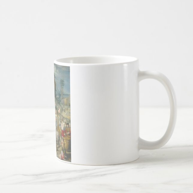 Mug Le rassemblement de Manna - Francesco Bacchiacca (Droite)