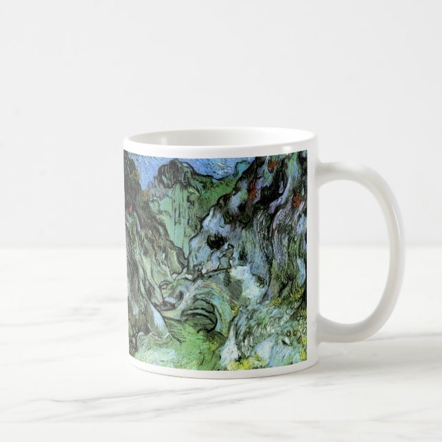 Mug Le ravin des Peiroulets par Vincent van Gogh (Droite)
