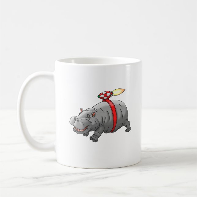 Mug Le réacteur de Rocket Hippo (Gauche)