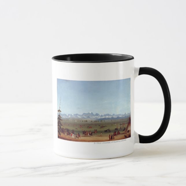 Mug Le rendez-vous près de la rivière Green (Droite)