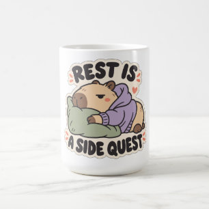 Mug Le repos est une quête secondaire Capybara douille