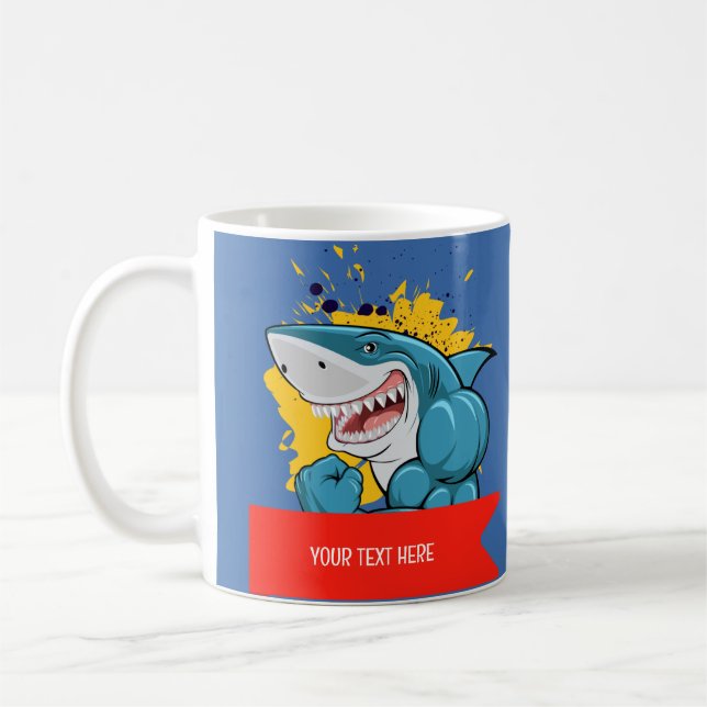 MUG LE REQUIN  (Gauche)
