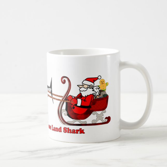 Mug le requin rouge de terre de nez (Droite)