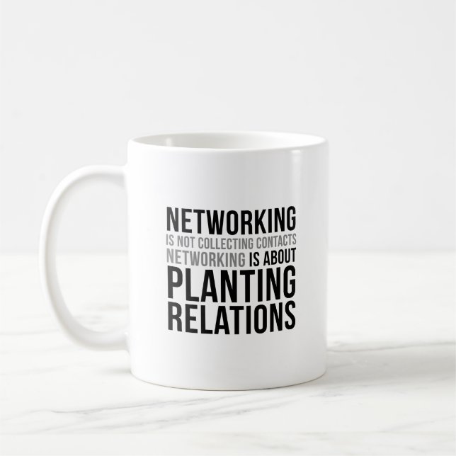 Mug Le Réseau Ne Collecte Pas De Contacts (Gauche)