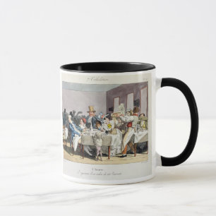 Mug Le restaurant de hundred-seater : 5 heures, du 'Su