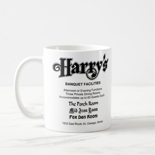 Mug Le Restaurant d'Harry, Oswego, IL (Gauche)