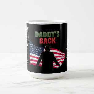 Mug Le retour de papa Trump 2024 à l'Amérique