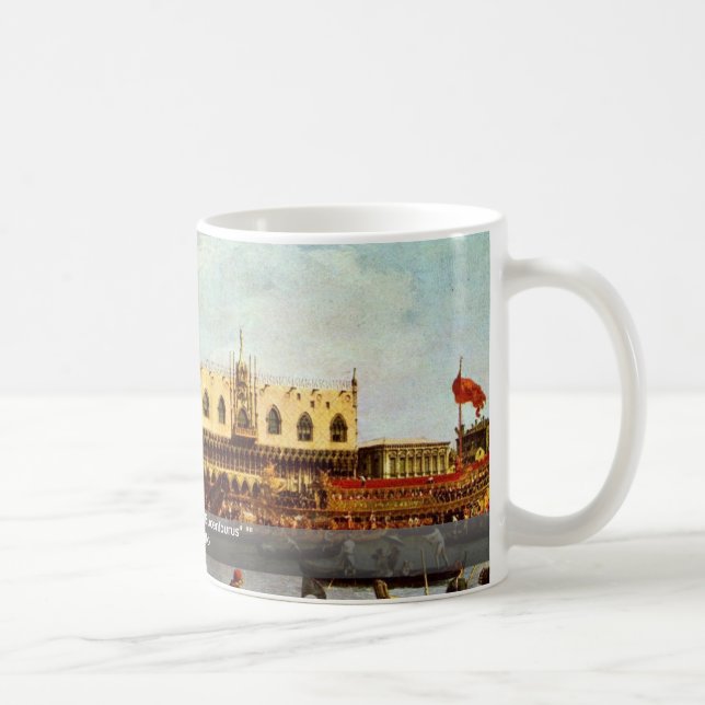 Mug Le retour "" de Venise du "Bucentaurus" par (Droite)