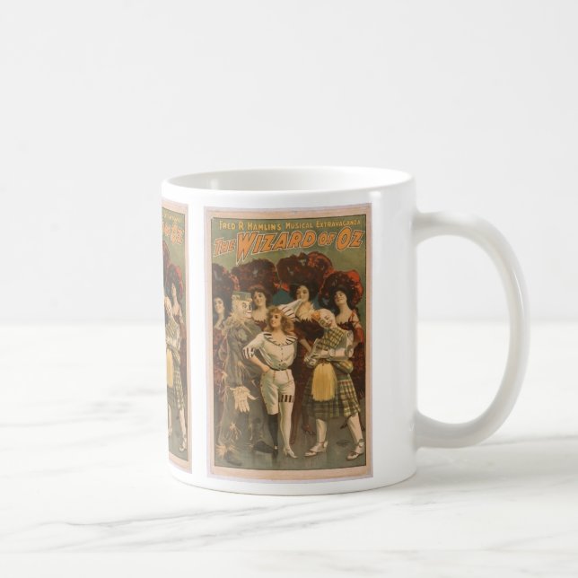 Mug Le rétro théâtre de magicien d'Oz (Droite)
