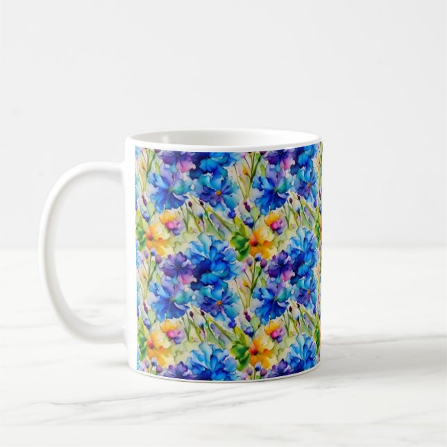 Mug Le rêve d'un amoureux des fleurs (Gauche)