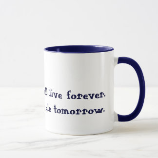 Mug Le rêve et vivent