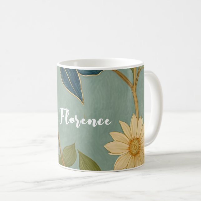 Mug Le réveil doux du printemps personnalisé (Devant droit)