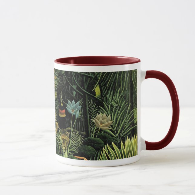 Mug Le rêveur de Henri Rousseau (1910) (Droite)