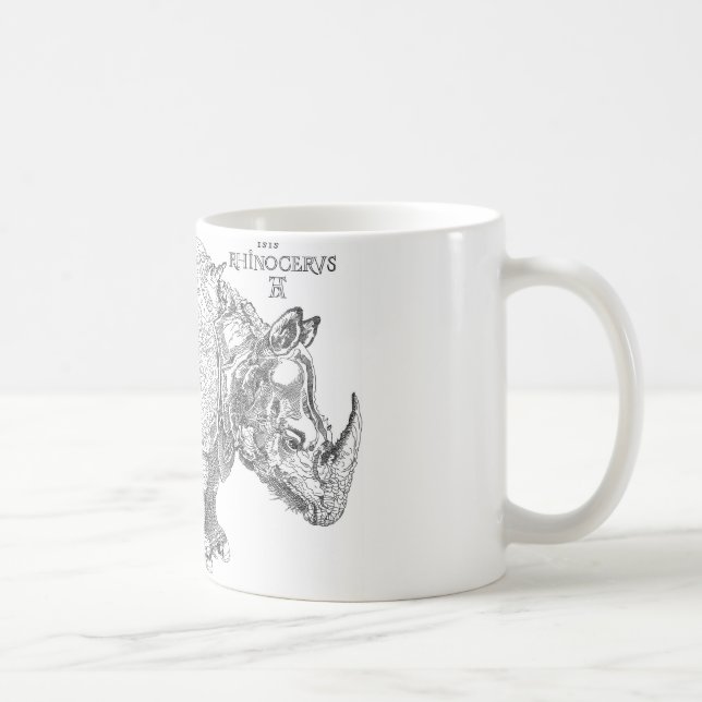 Mug Le rhinocéros de Dürer (Droite)