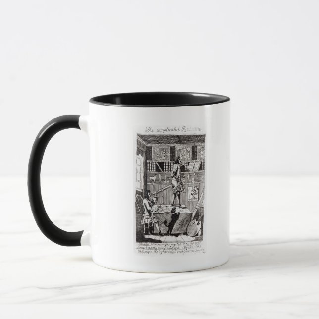Mug Le Richardson compliqué, 1724 (Gauche)