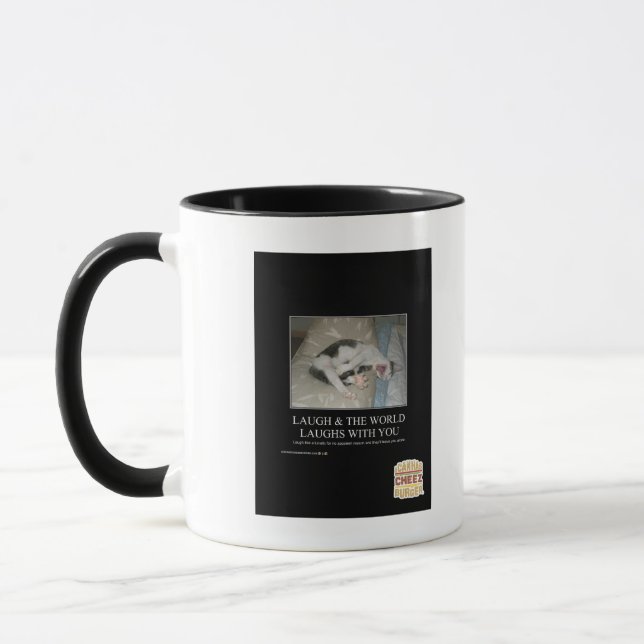 Mug Le rire et le monde rit avec vous (Gauche)