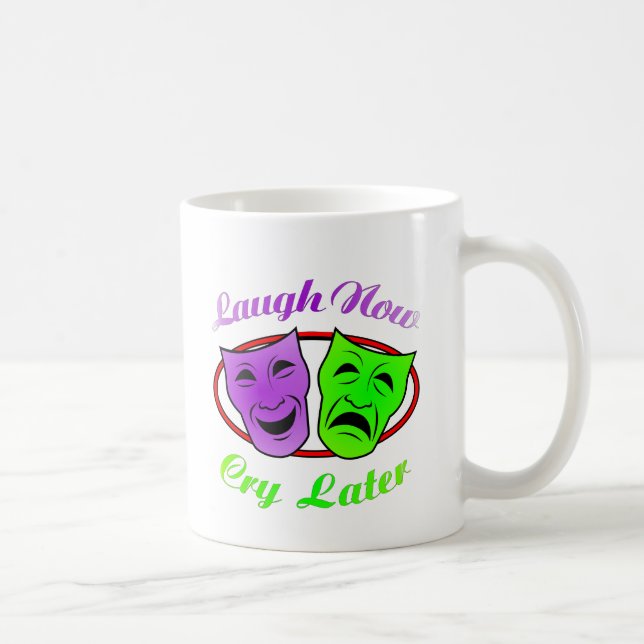 Mug Le rire pleurent maintenant de plus défunts (Droite)