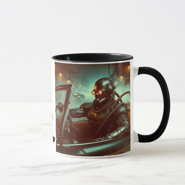 Mug Le Robot Était Le Café Cybergun Droit (Droite)