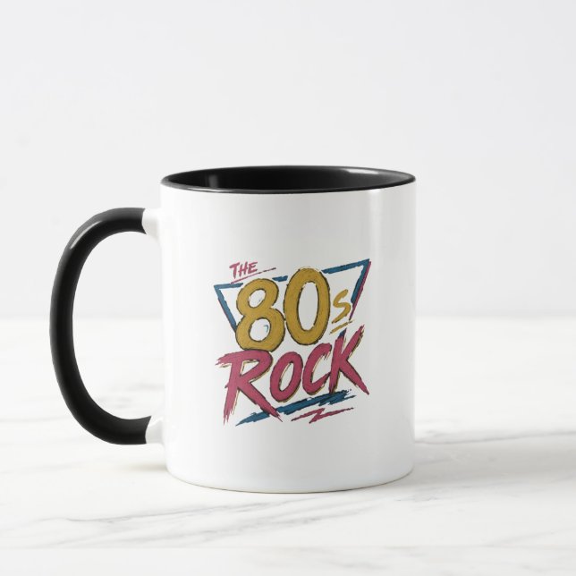 Mug Le Rock des Années 80 - rétro (Gauche)