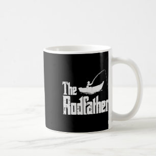 Mug Le Rodfather Fun Fishing Fête des Pères Film Pun P