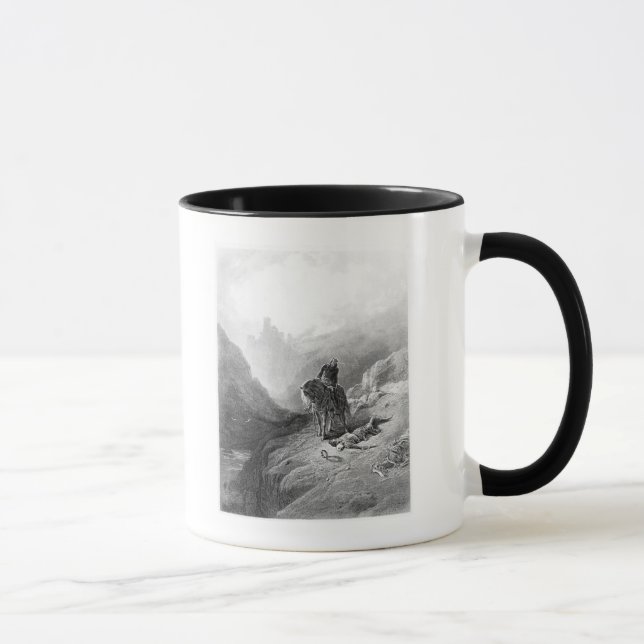 Mug Le Roi Arthur découvre les squelettes (Droite)