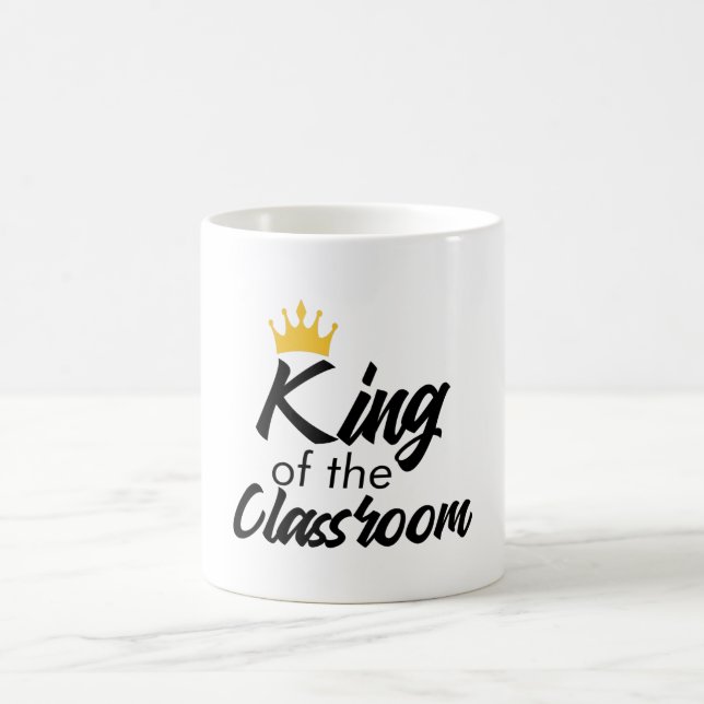 Mug Le Roi Du Cool De Classe Retour À La Citation De L (Centre)